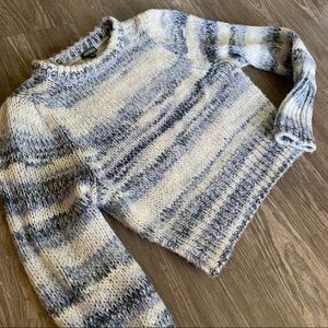 Knit cozy sweater